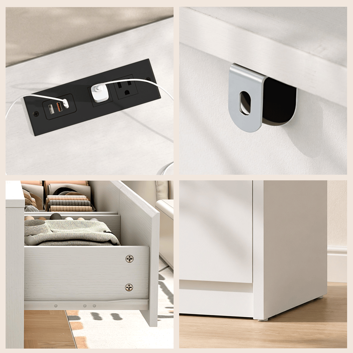 7/ 9/ 10/ 12 /18  Drawer Dresser Modern Chest of Drawers