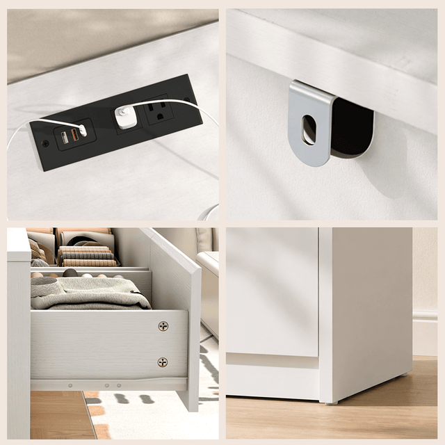7/ 9/ 10/ 12 /18  Drawer Dresser Modern Chest of Drawers