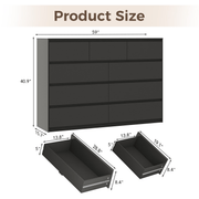 7/ 9/ 10/ 12 /18  Drawer Dresser Modern Chest of Drawers