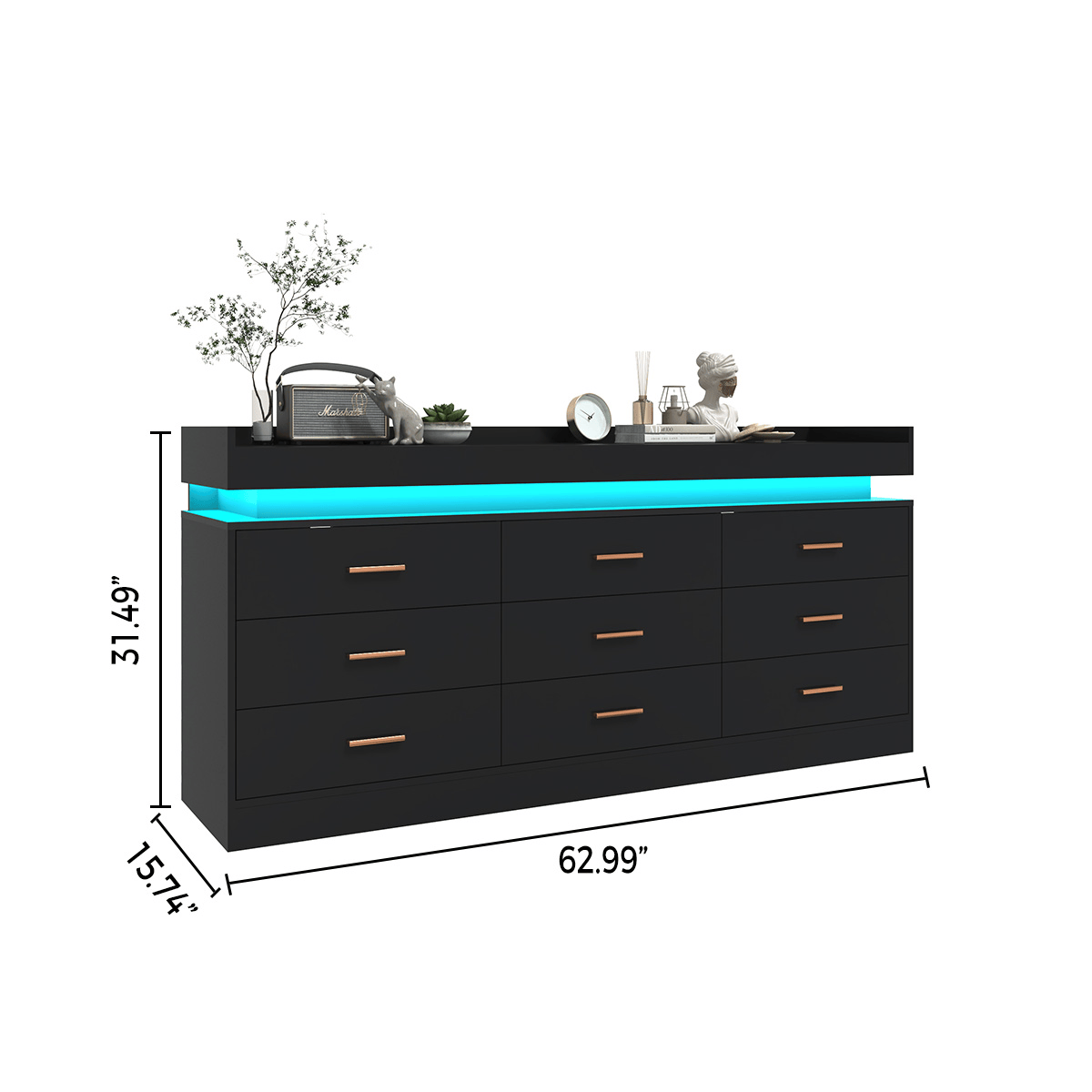 5/ 6/ 7/ 8/ 9/ 10/ 12/ 16 Drawer Dresser Modern Chest of Drawers