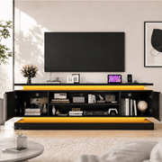 71"/ 81" Modern Electric Fireplace TV Stand Entertainment Center