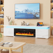 Electric Fireplace 71'/ 83“/ 90.2” Modern TV Stand Entertainment Center