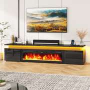 Electric Fireplace 71'/ 83“/ 90.2” Modern TV Stand Entertainment Center