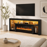 Electric Fireplace 82"/ 94.5" TV Stand Entertainment Center