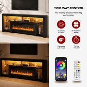 Electric Fireplace 82"/ 94.5" TV Stand Entertainment Center