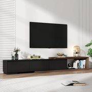Extendable Modern TV Stand Entertainment Center